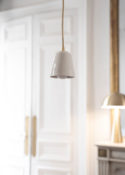 Eloise - Lampe suspendue design en porcelaine